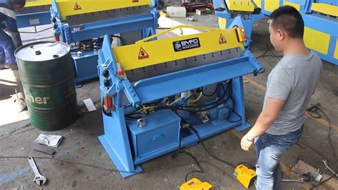 used sheet metal fabrication machinery|sheet metal folding machines used.